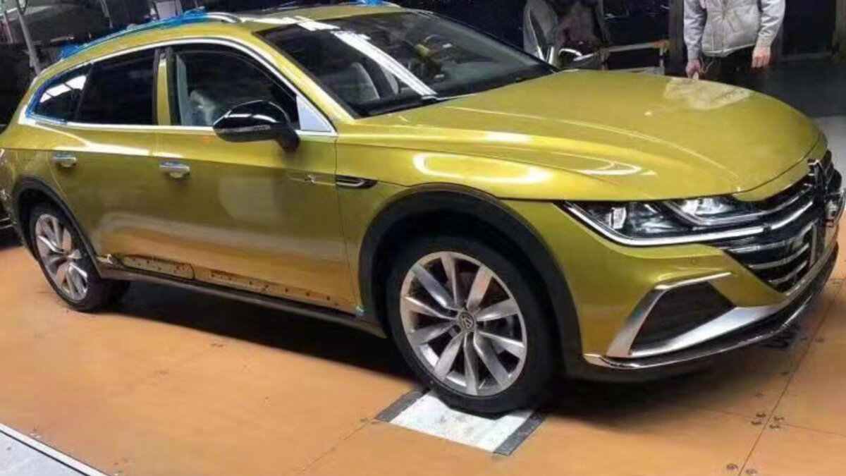 Универсал VW Arteon раскрыли до премьеры