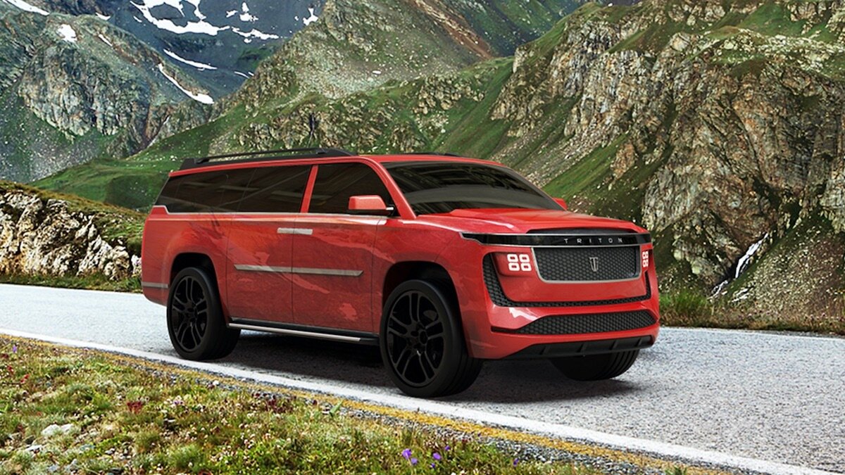 Triton Model H: 3,5 тонны, 1520 л.с. и внешность Cadillac Escalade