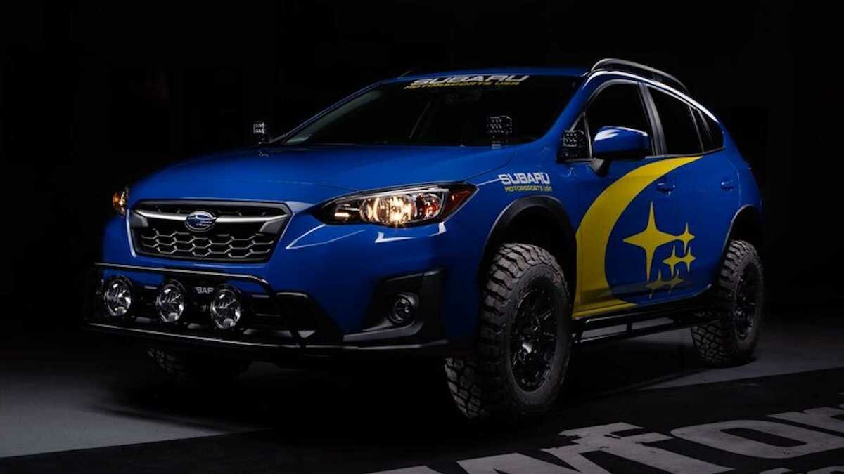 Кросс-хэтч Subaru превратили во внедорожник с 27-сантиметровым клиренсом
