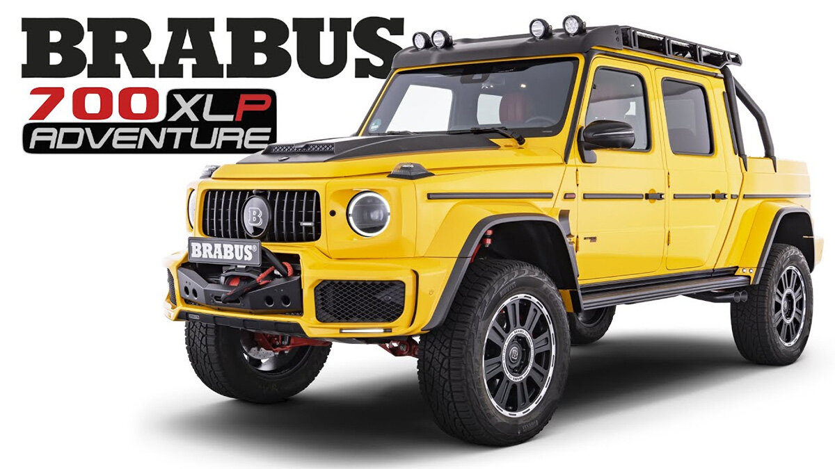 Ателье Brabus представило 700-сильный Гелик-пикап за 400 тысяч евро