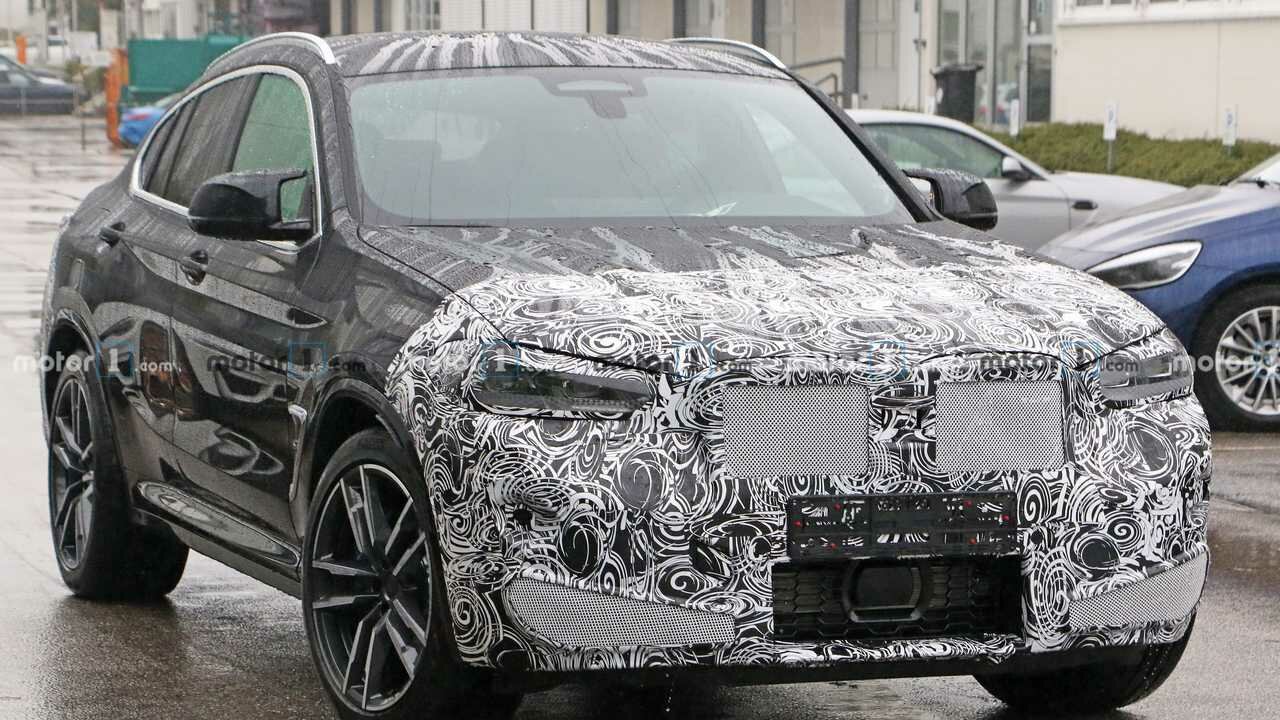 Кроссовер BMW X4 M с подросшими «ноздрями» впервые попался фотошпионам
