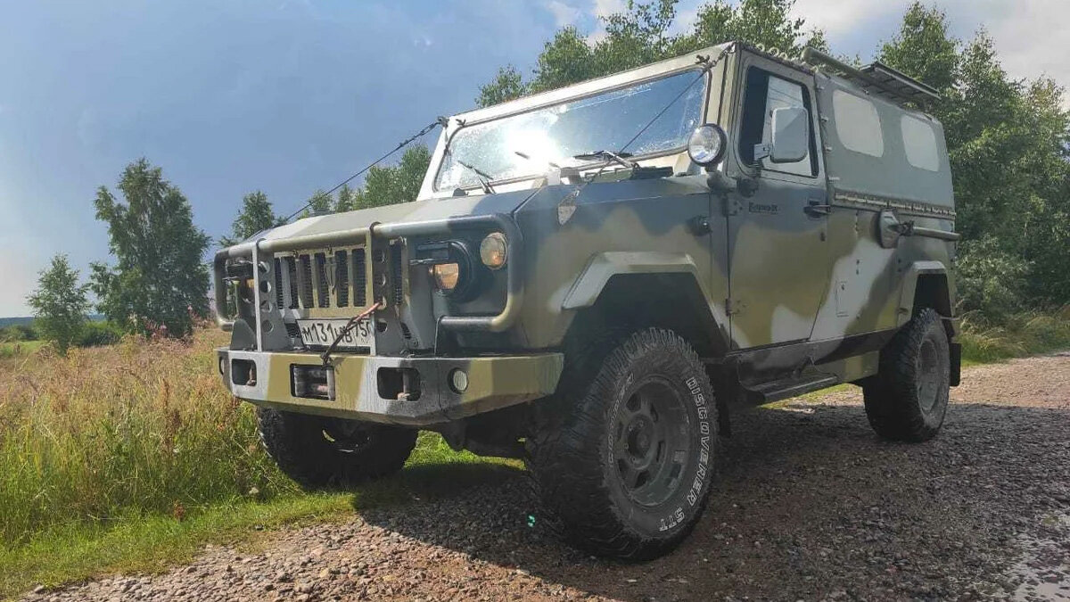 Редчайший российский внедорожник «Скорпион-2М» выставили на продажу