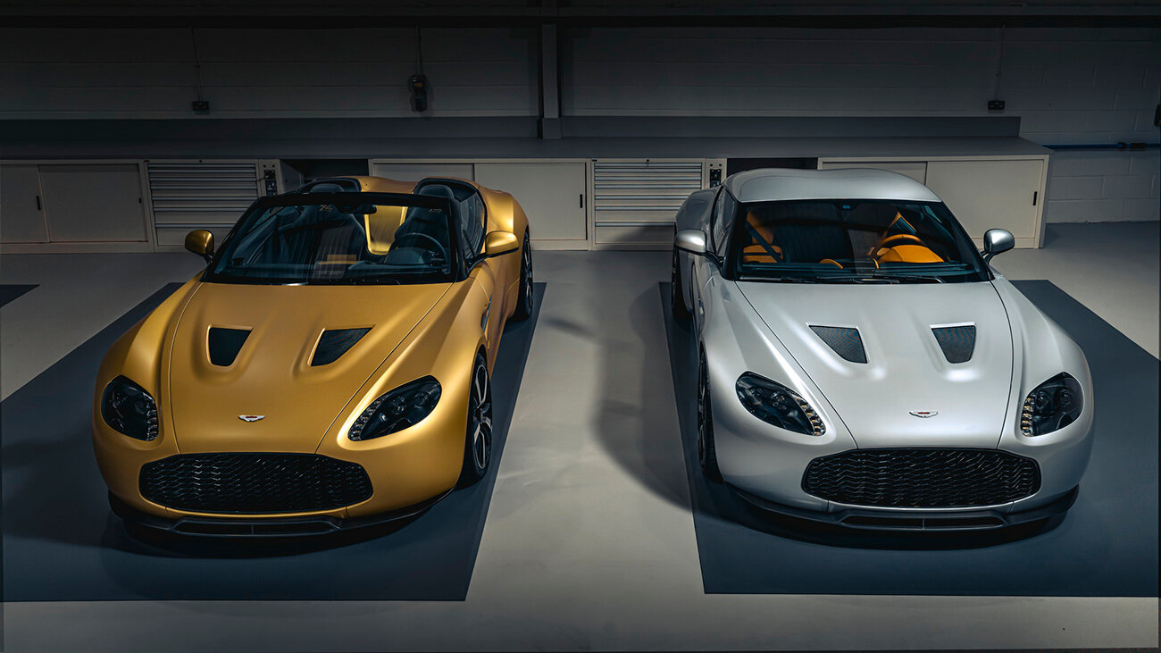 Представлена первая из 19 пар коллекционных Aston Martin в честь столетия ателье Zagato