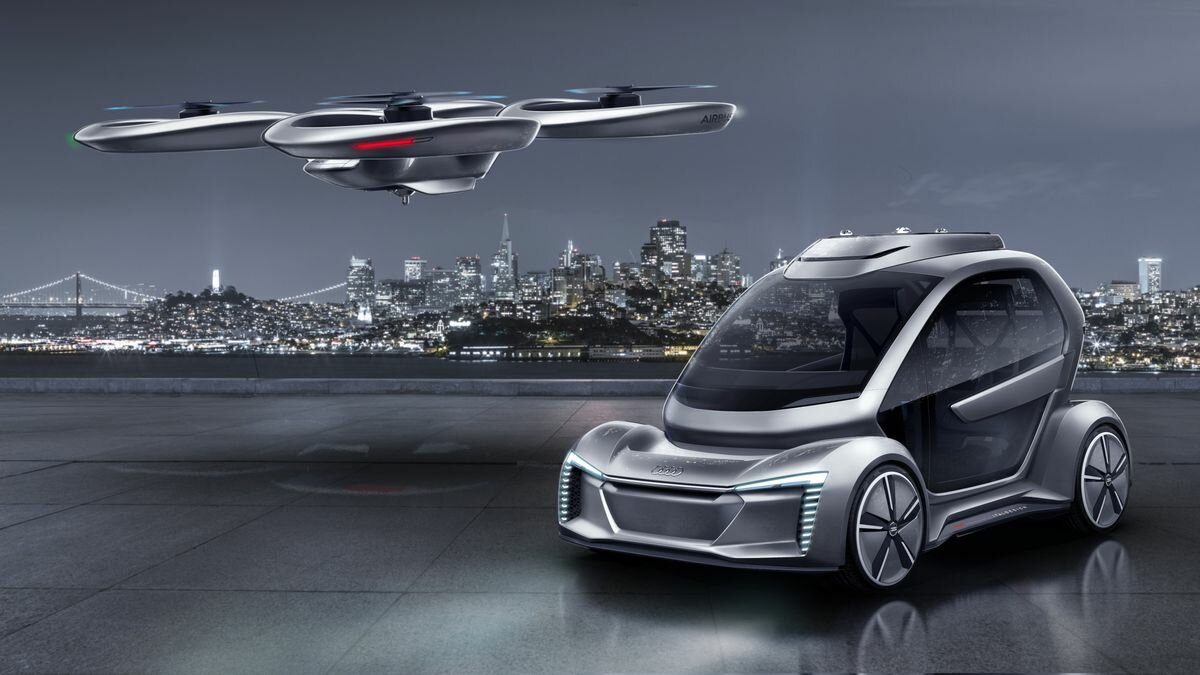 Volkswagen планирует захватить рынок летающих автомобилей в Китае