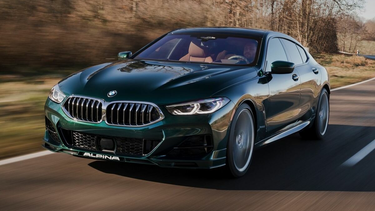 621 сила и 3,4 секунды до сотни: Alpina показала свою версию седана BMW 8 серии