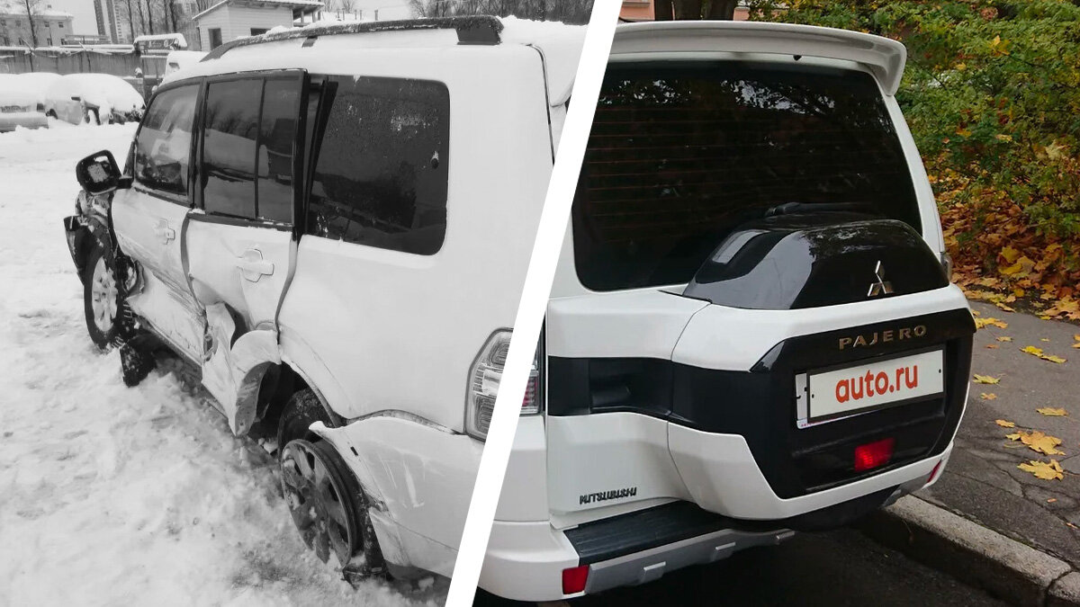 Mitsubishi Pajero с подбитым боком: о чём не расскажет продавец