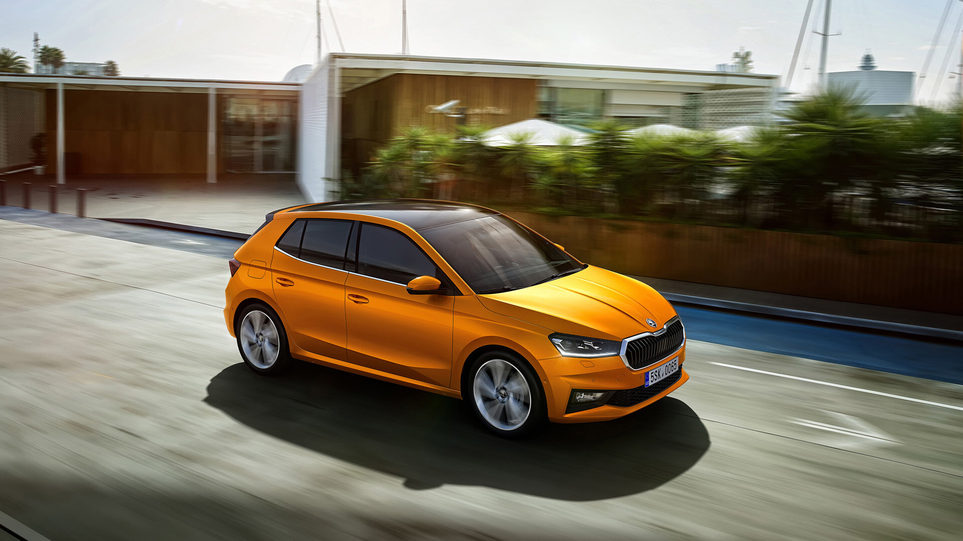Новая платформа и встроенный зонт: представлена Skoda Fabia четвёртого поколения