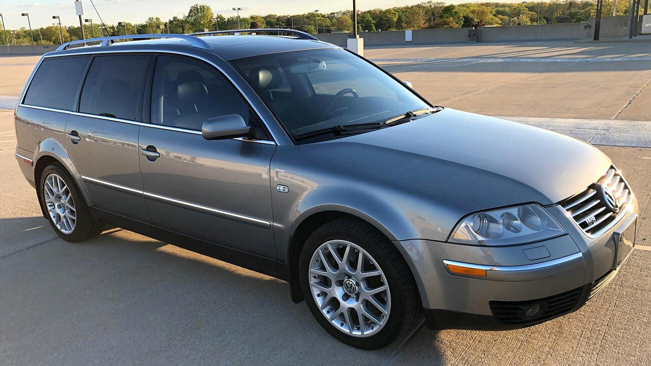 В США продают очень редкий Volkswagen Passat с мотором W8