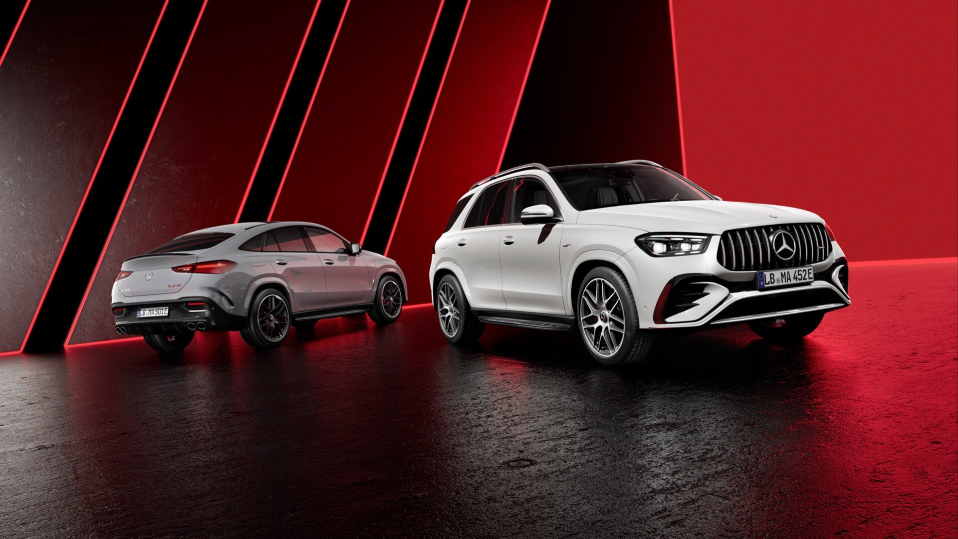 Кроссовер Mercedes-AMG GLE стал мощным гибридом
