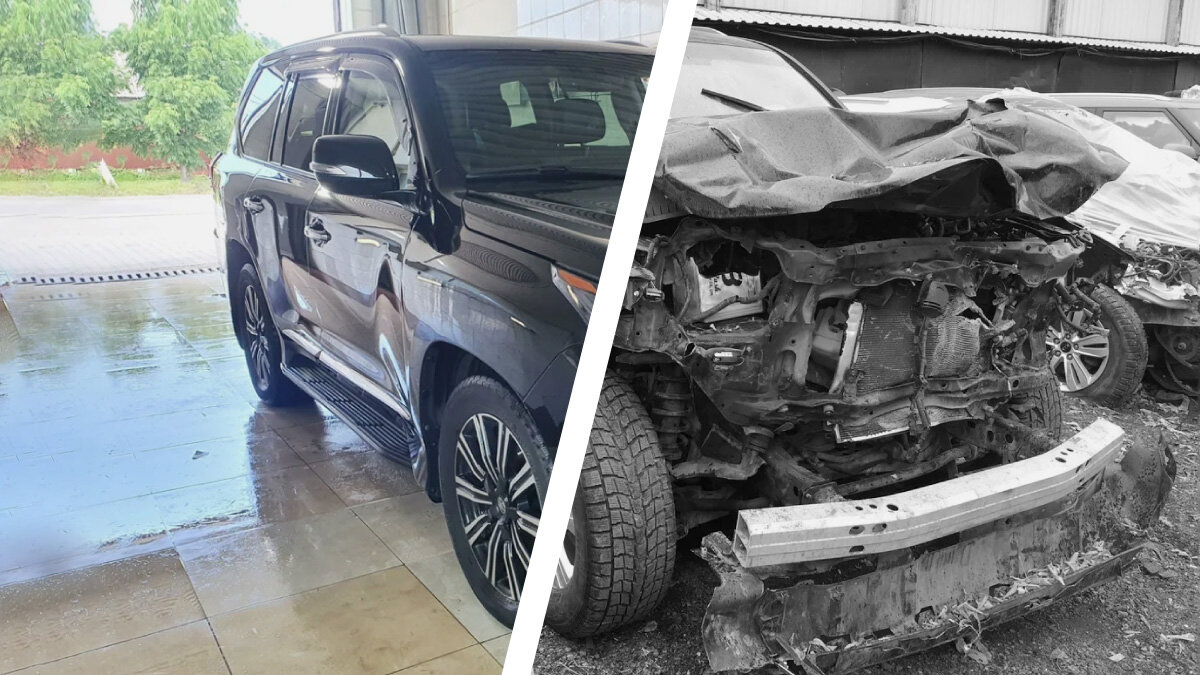 Lexus LX с уничтоженной «мордой»: о чём не рассказывает продавец