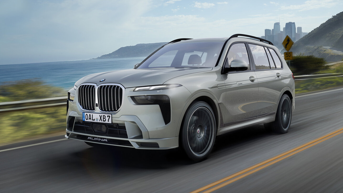 Alpina представила собственную версию обновлённого кроссовера BMW X7