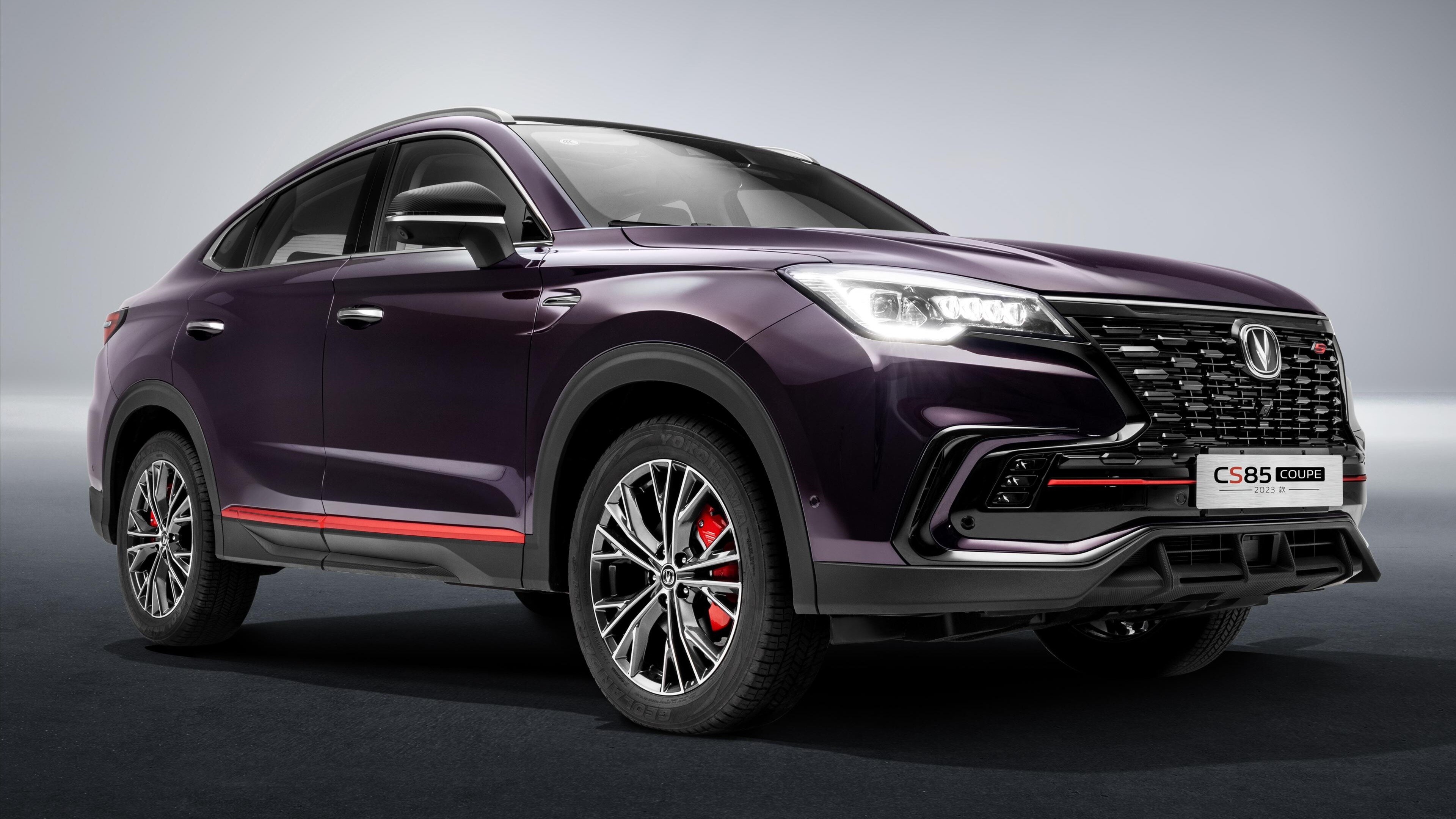 Кросс-купе Changan CS85 обновилось и стало мощнее