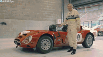 58-летняя Alfa Romeo под управлением 73-летнего пилота проехала по Спа-Франкоршам