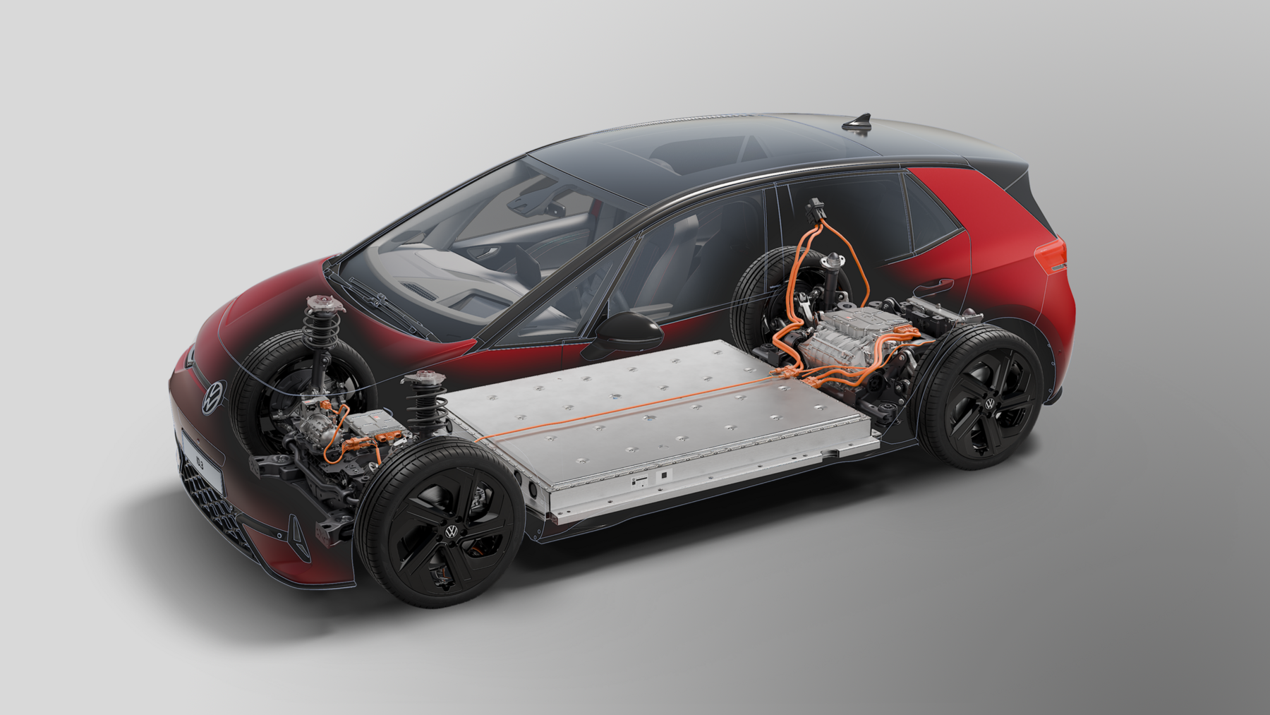 Volkswagen будет спасать электрокары с помощью ДВС