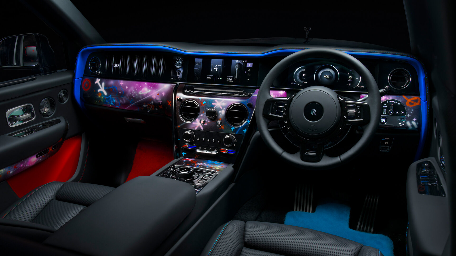 Пять эксклюзивных Rolls-Royce Cullinan посвятили стрит-арту