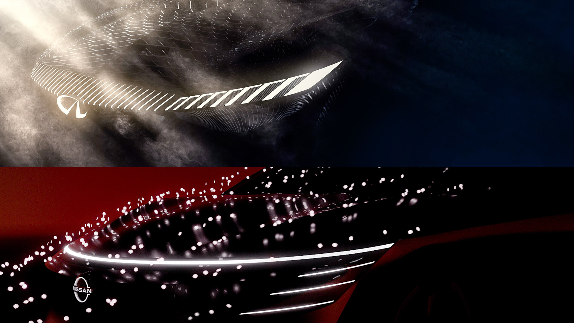 Электроседаны Nissan и Infiniti 2025 года показали на видео