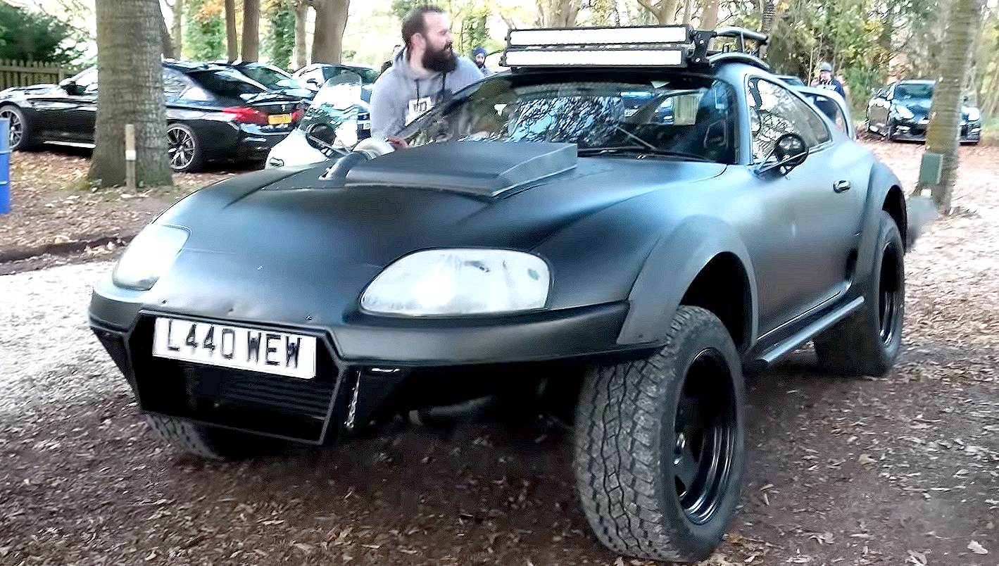 Посмотрите на экстремальную Toyota Supra с мотором от танка
