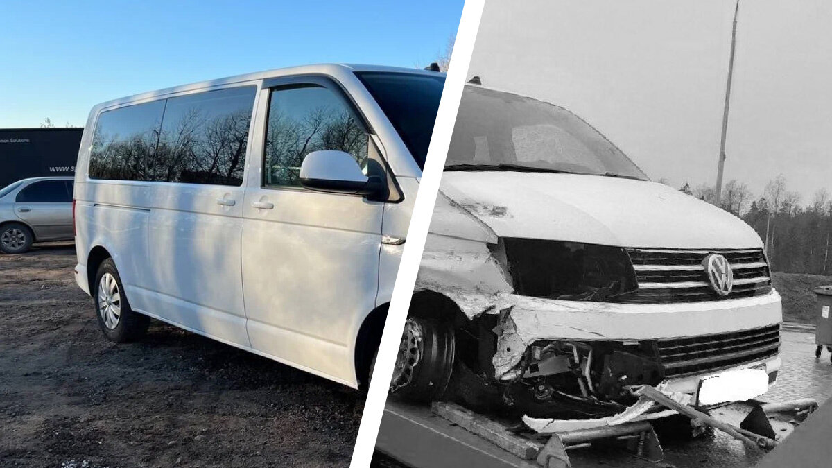 Volkswagen Caravelle с аварией в корпоративном прошлом: о чём не рассказывает продавец