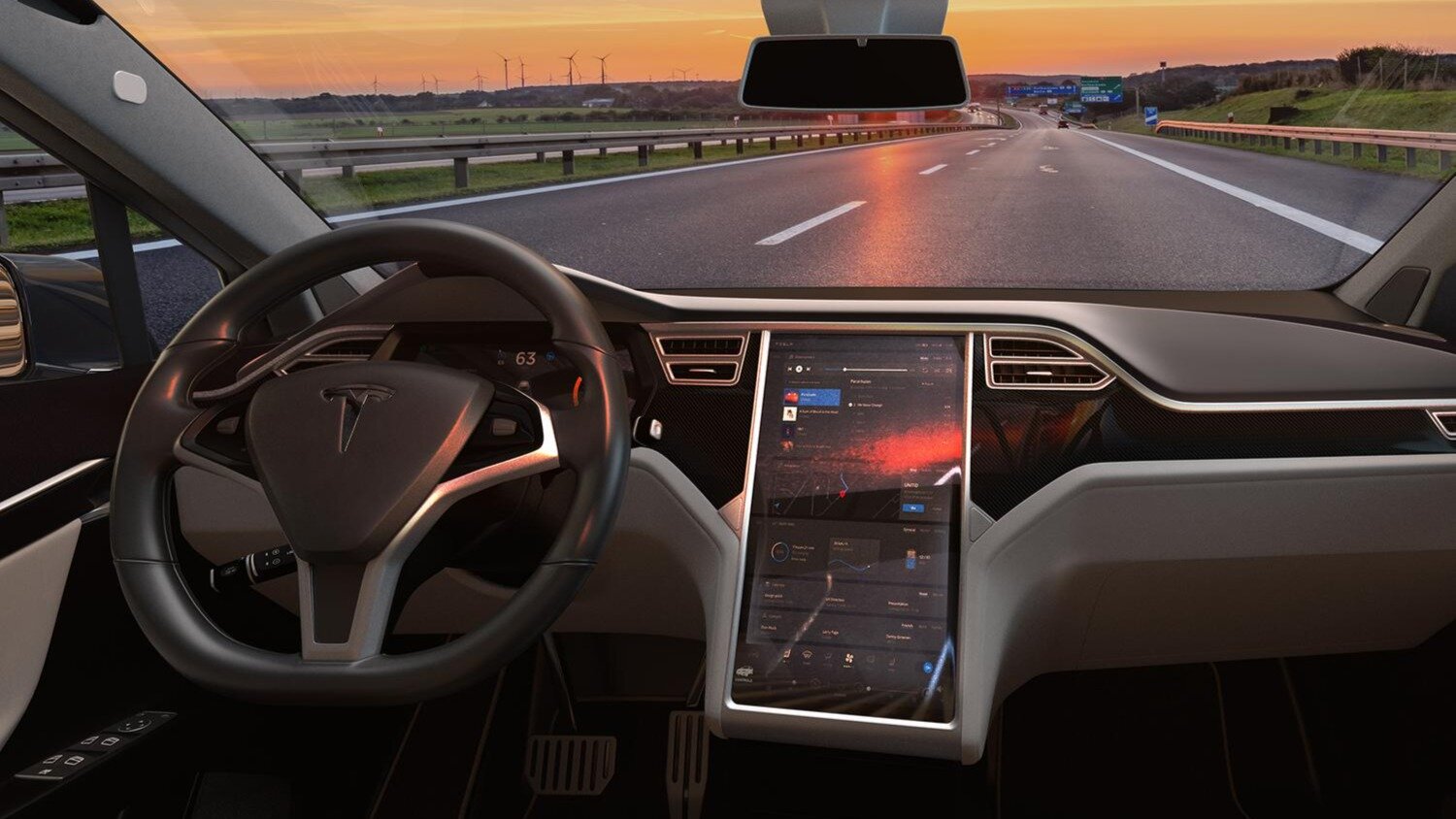 Tesla хочет выпустить полностью автономную машину без руля и педалей через два года