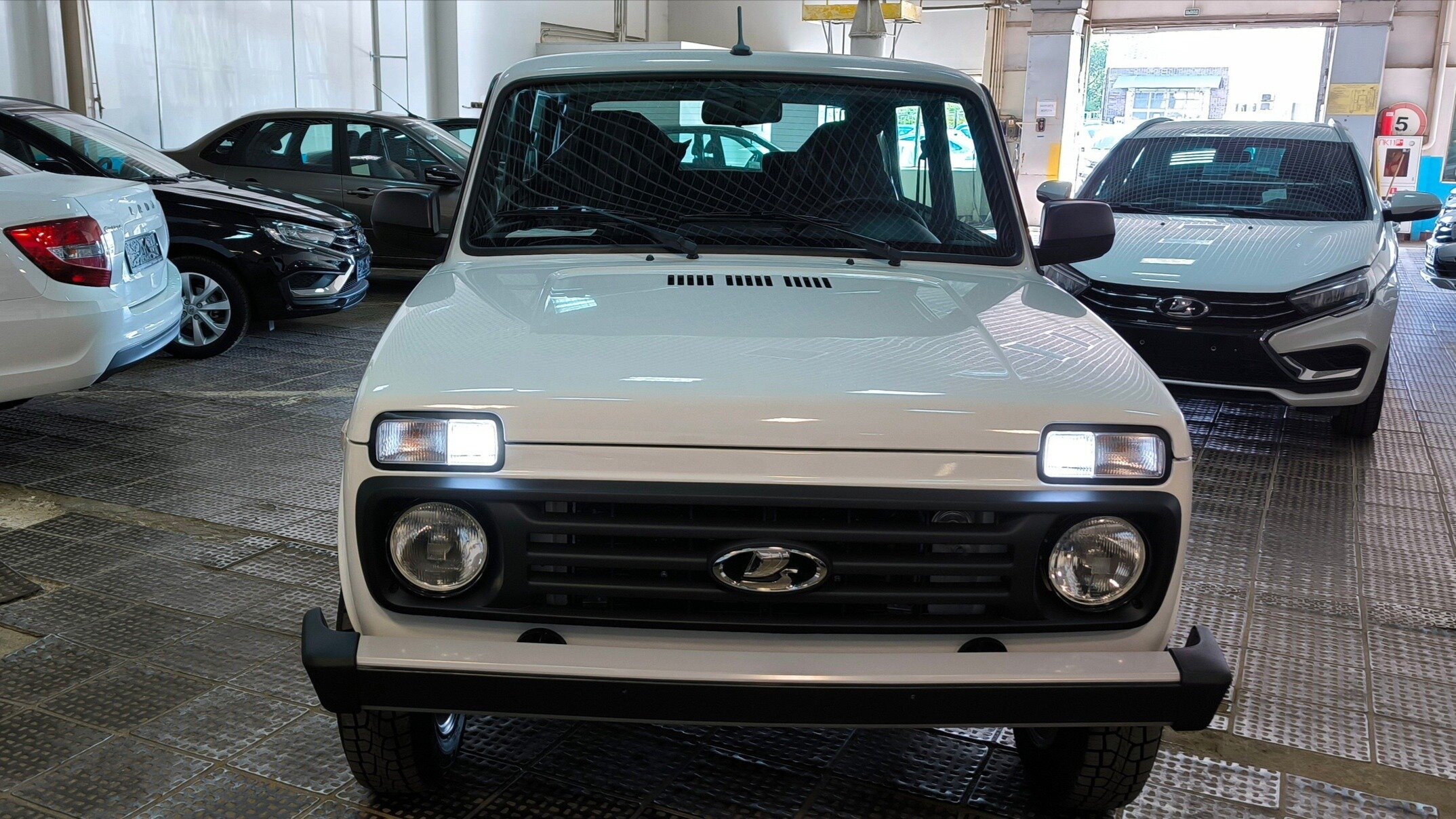 Lada Niva Legend получила светодиодные ходовые огни