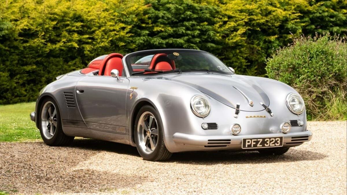 С молотка ушёл уникальный Boxster в стиле первых спорткаров марки Porsche