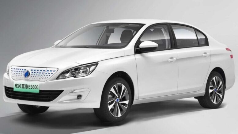 У Dongfeng появился электроседан с запасом хода 460 километров. Раньше это был Peugeot 408