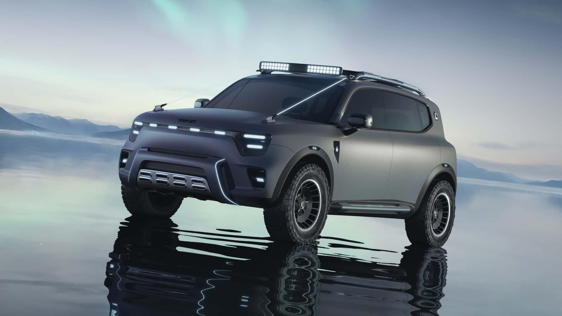 Smart показал прототип машины для сурового бездорожья