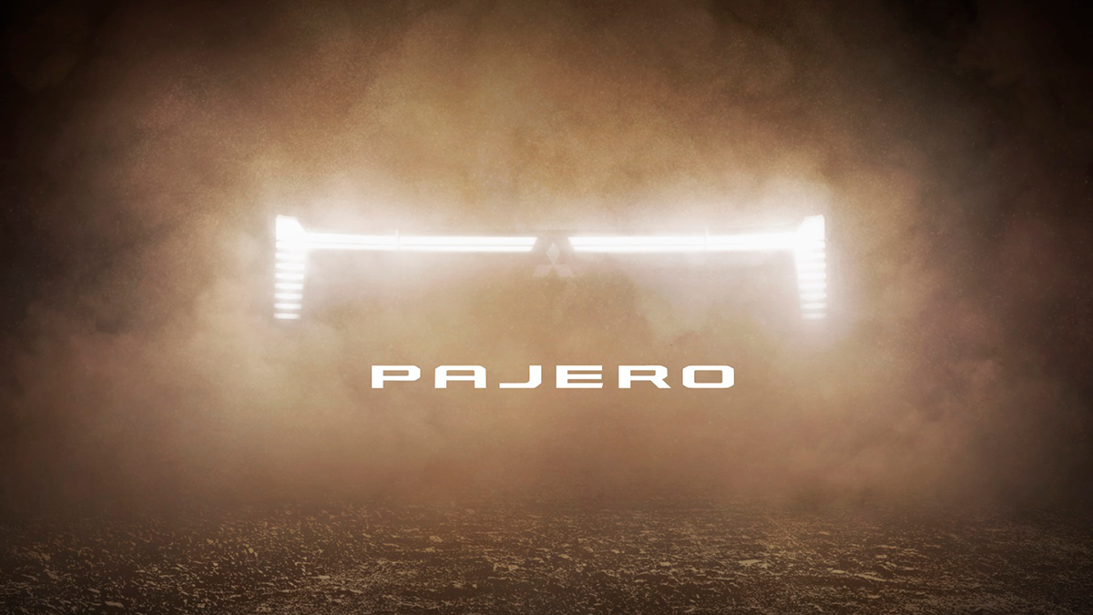 Новый Mitsubishi Pajero: первое фото и дата премьеры