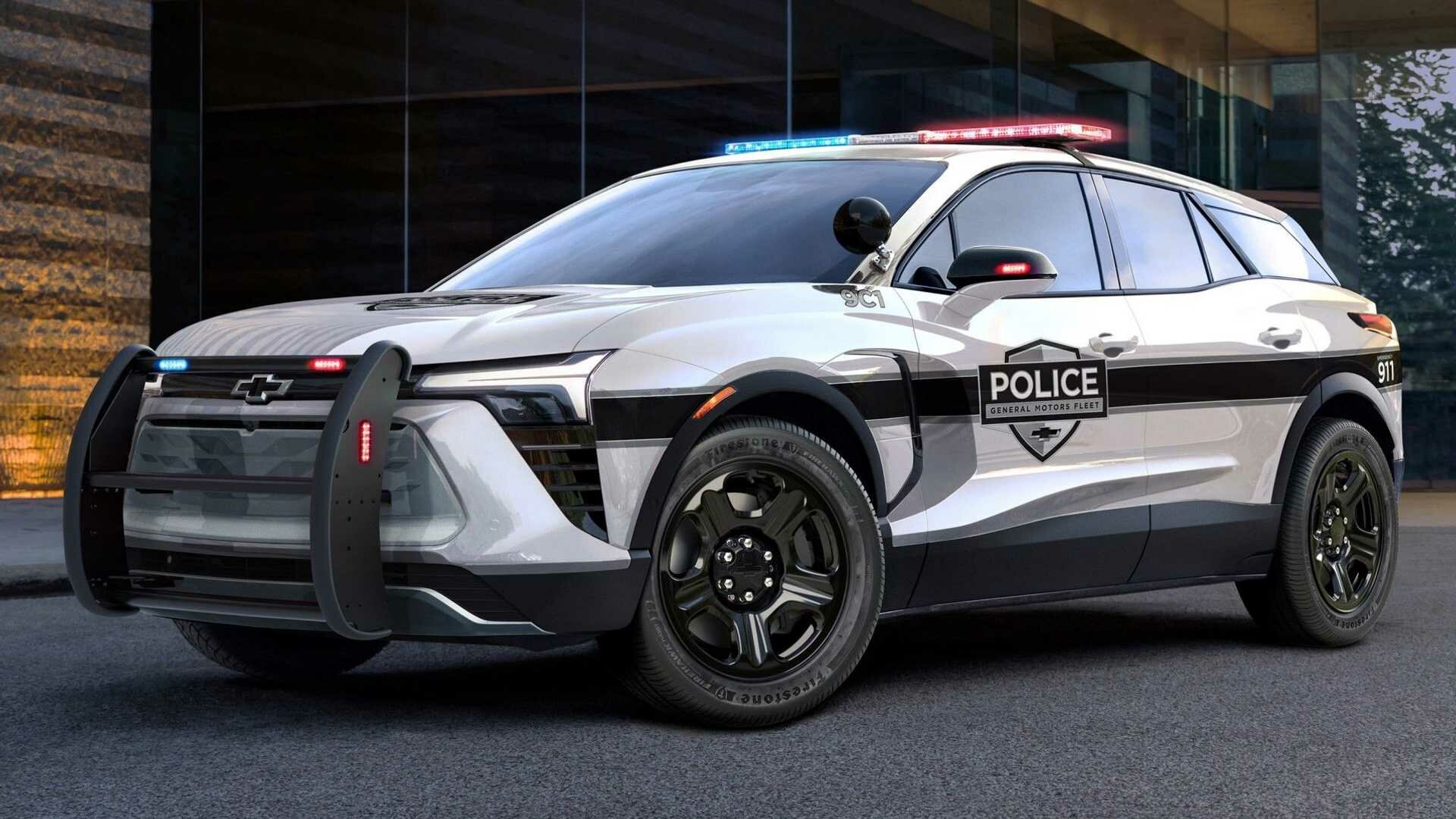 Полицейский электрокроссовер Chevrolet Blazer EV PPV: раскрыты характеристики