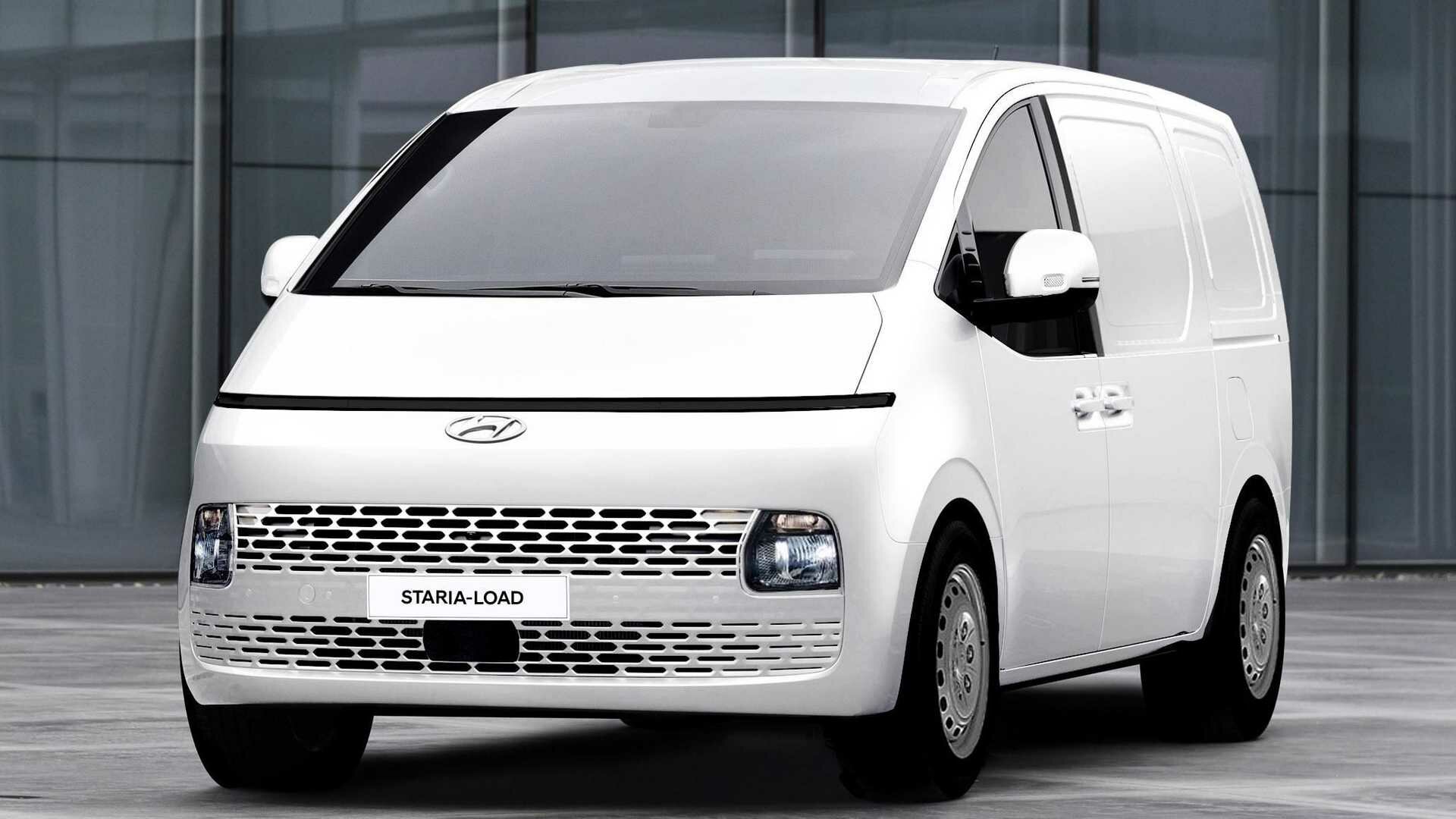Космический вэн Hyundai Staria превратился в фургон