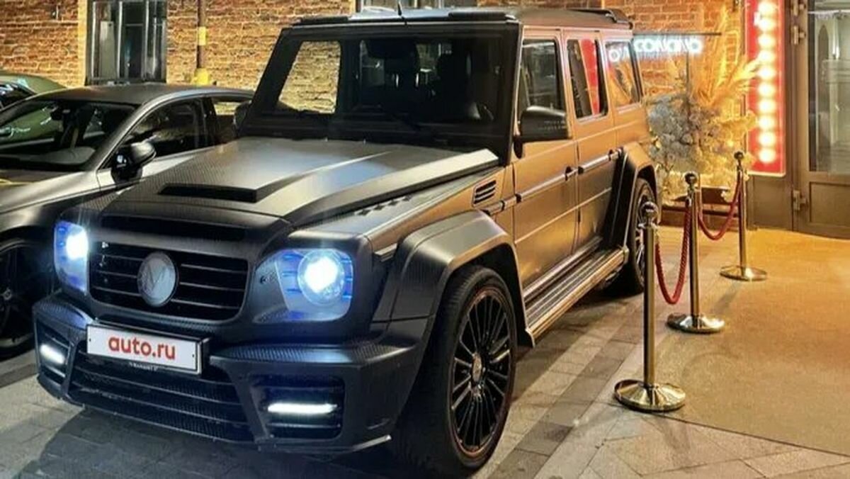 Восьмилетний Гелик в России оценили дороже нового: это карбоновый Mansory Gronos