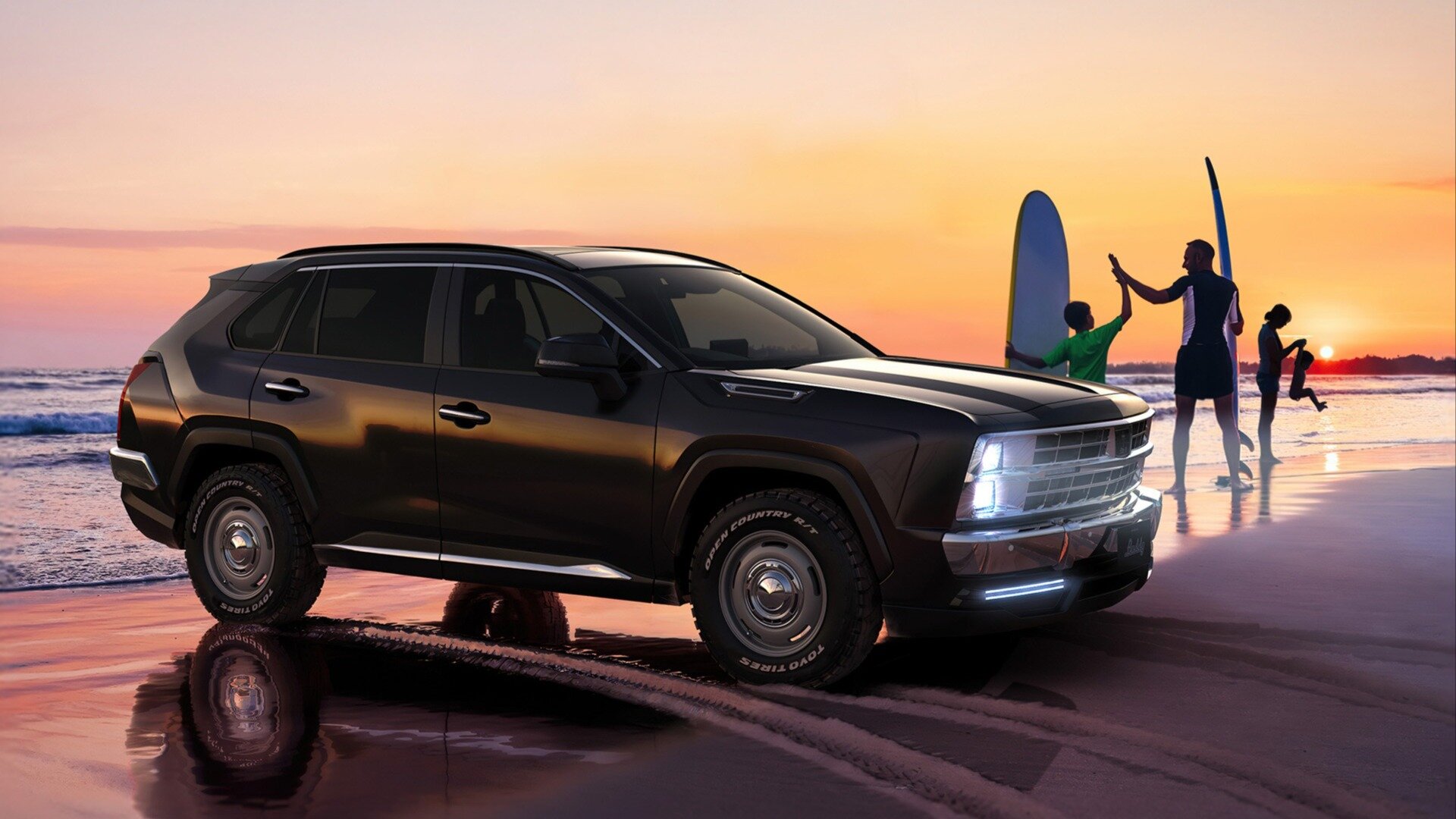Mitsuoka перевыпустит Toyota RAV4 в стиле старых внедорожников Chevrolet