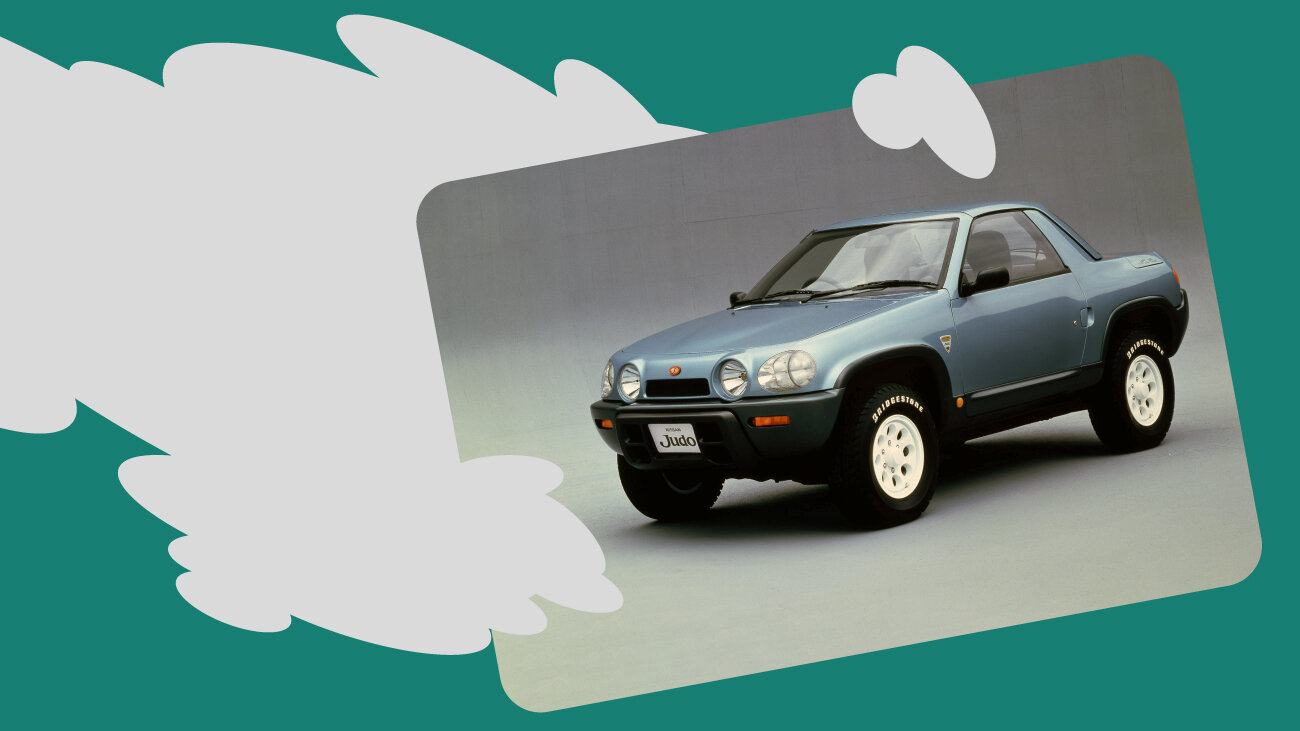 «Поехавшая» крыша и полный привод от GT-R: история Nissan Judo, которому не нашли места