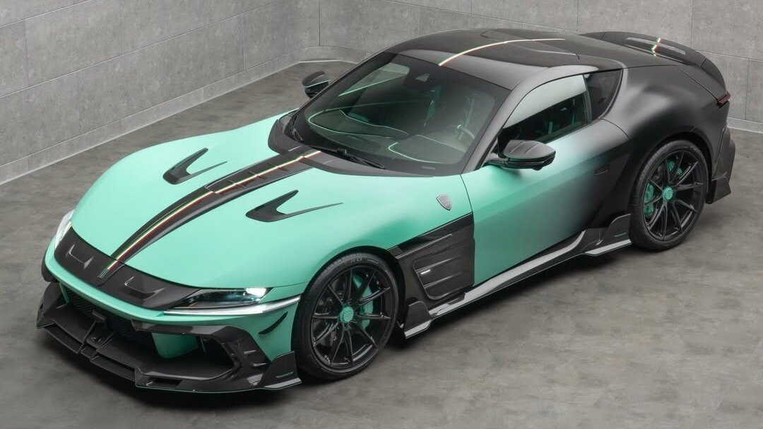 Ателье Mansory показало Ferrari 12Cilindri с увеличенной мощностью и диким обвесом