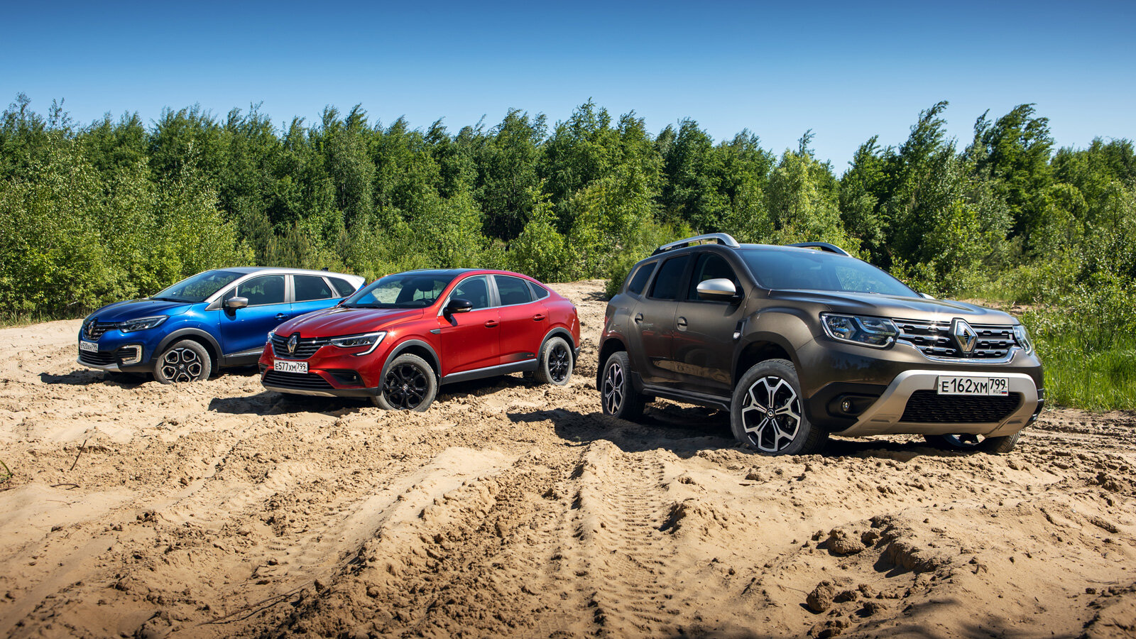 Междусобойчик. Renault Duster против Kaptur и Arkana: сравнительный тест-драйв