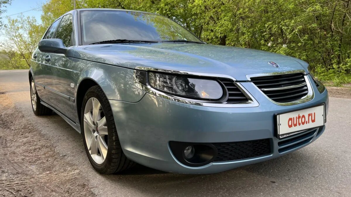 Редкий Saab 9-5 с небольшим пробегом появился в продаже на Авто.ру