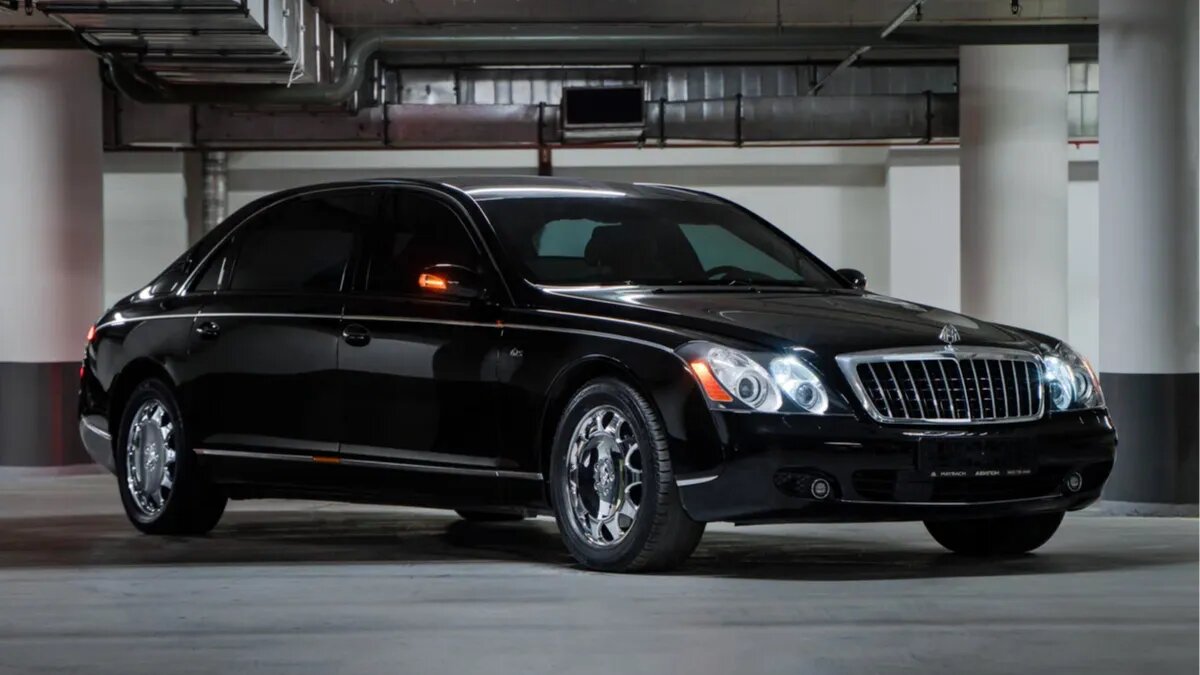 Редкий 16-летний Maybach с мизерным пробегом продают в России