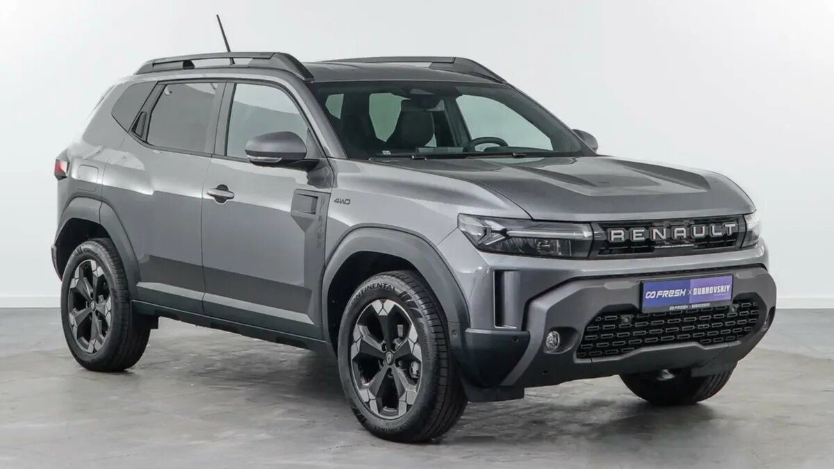 В Россию привезли Renault Duster нового поколения