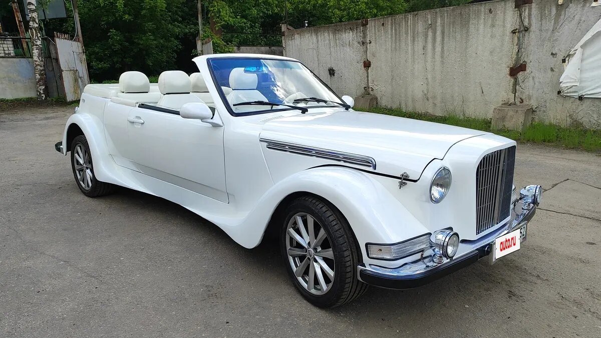Самодельный кабриолет на базе старого Москвича-401 продают на Авто.ру