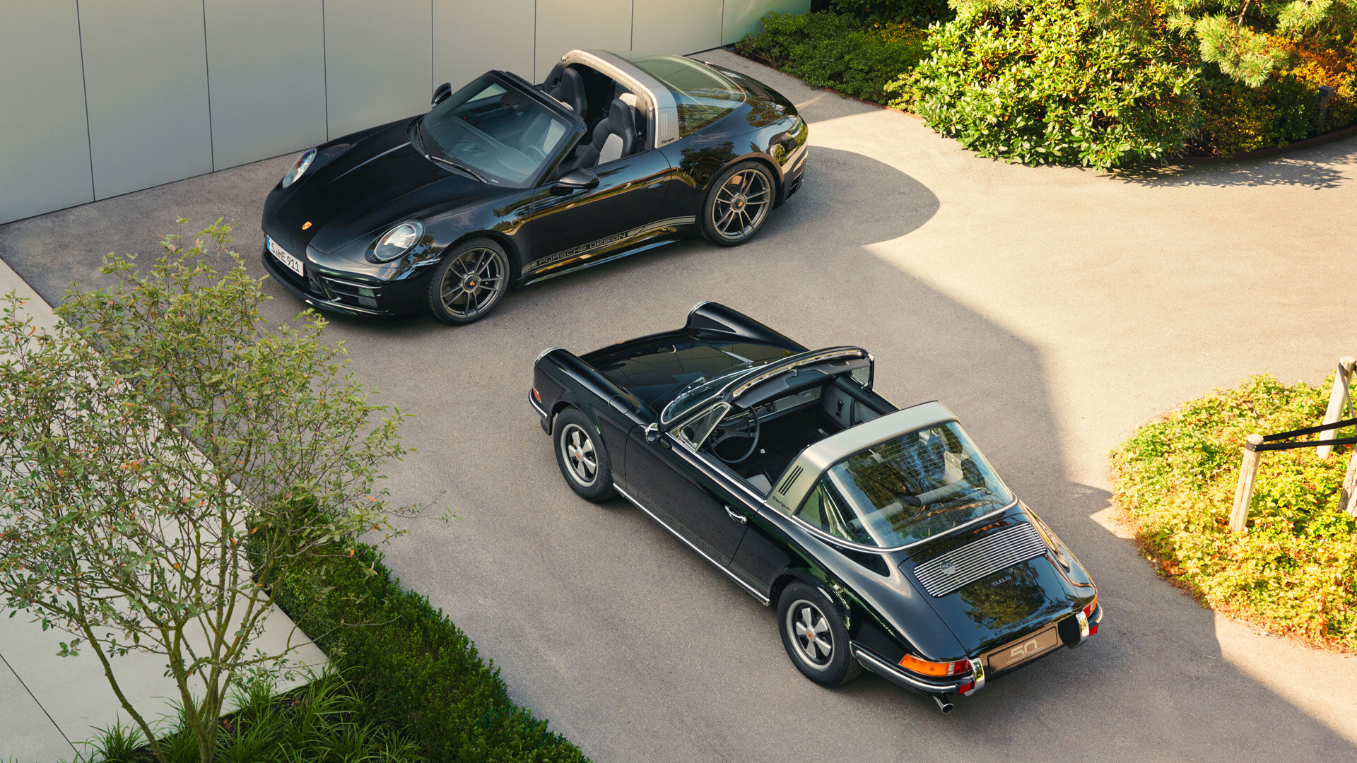 Представлена лимитированная серия Porsche 911 Targa в честь 50-летия Porsche Design