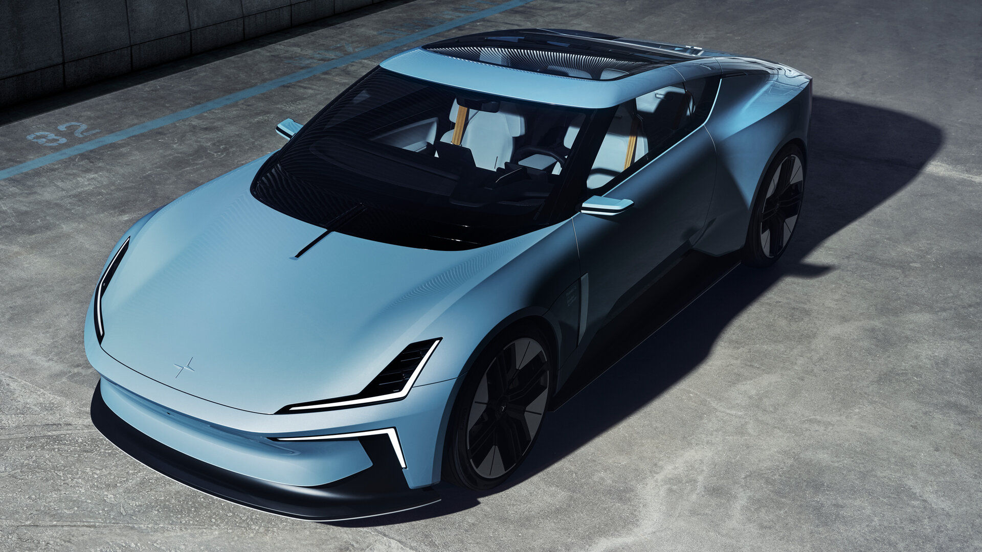Компания Polestar рассекретила электрокабриолет O2 с автономным дроном 