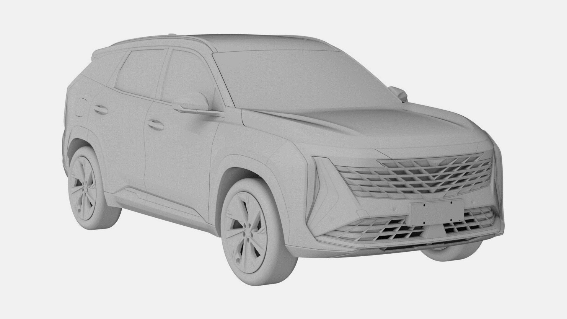Geely запатентовала в России кроссовер Atlas нового поколения