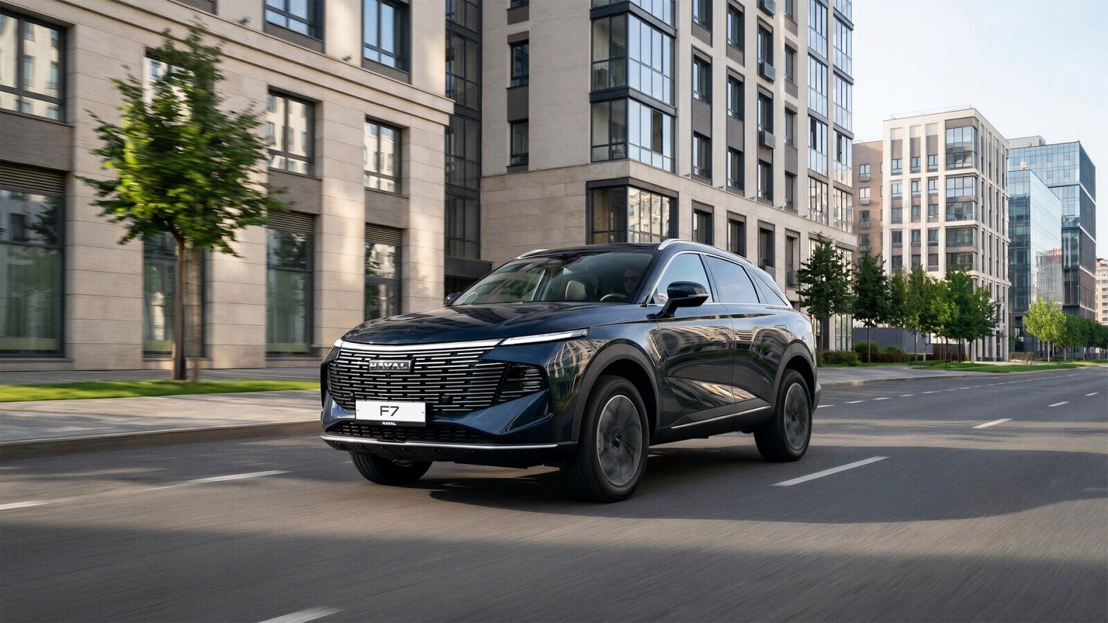 Обновлённый Haval F7 поступил в продажу: он стал мощнее и дороже