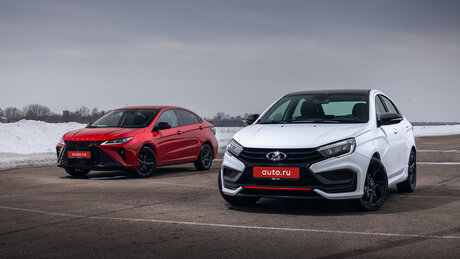 Подогретые: Lada Vesta Sportline против Omoda S5 GT