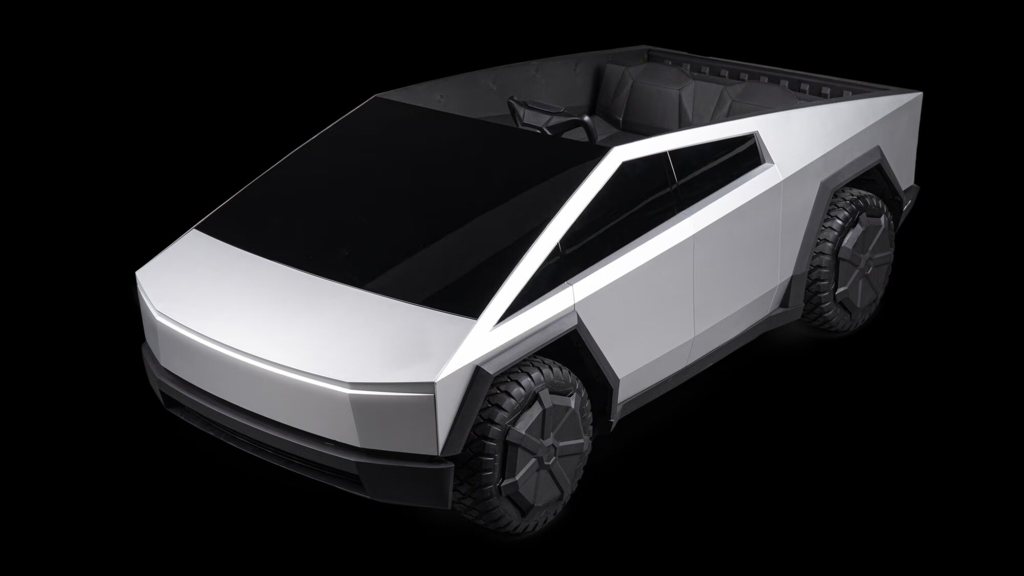Tesla выпустила детский Cybertruck с батареей на 20 километров и ценой 1500 долларов