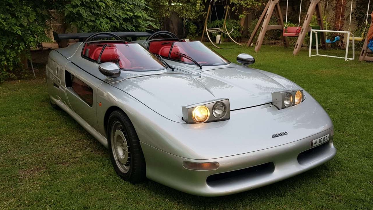 Редчайший родстер Italdesign Aztec c двумя рулями продают за 390 тысяч долларов