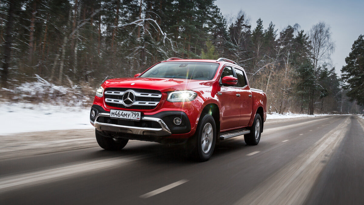 X-клюзив: тест самого мощного пикапа Mercedes-Benz российскими дорогами