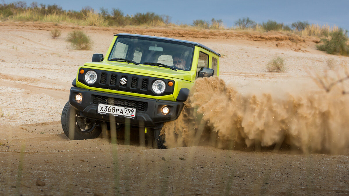 Бьюти бокс: тест кубически милого Suzuki Jimny