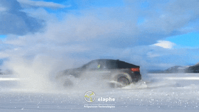 BMW X6 сделали электрическим и научили крутиться на месте как танк