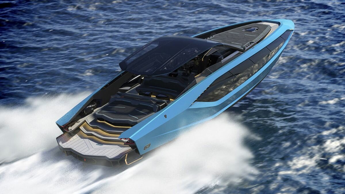 Lamborghini показала суперъяхту в стиле гиперкара за 235 миллионов рублей
